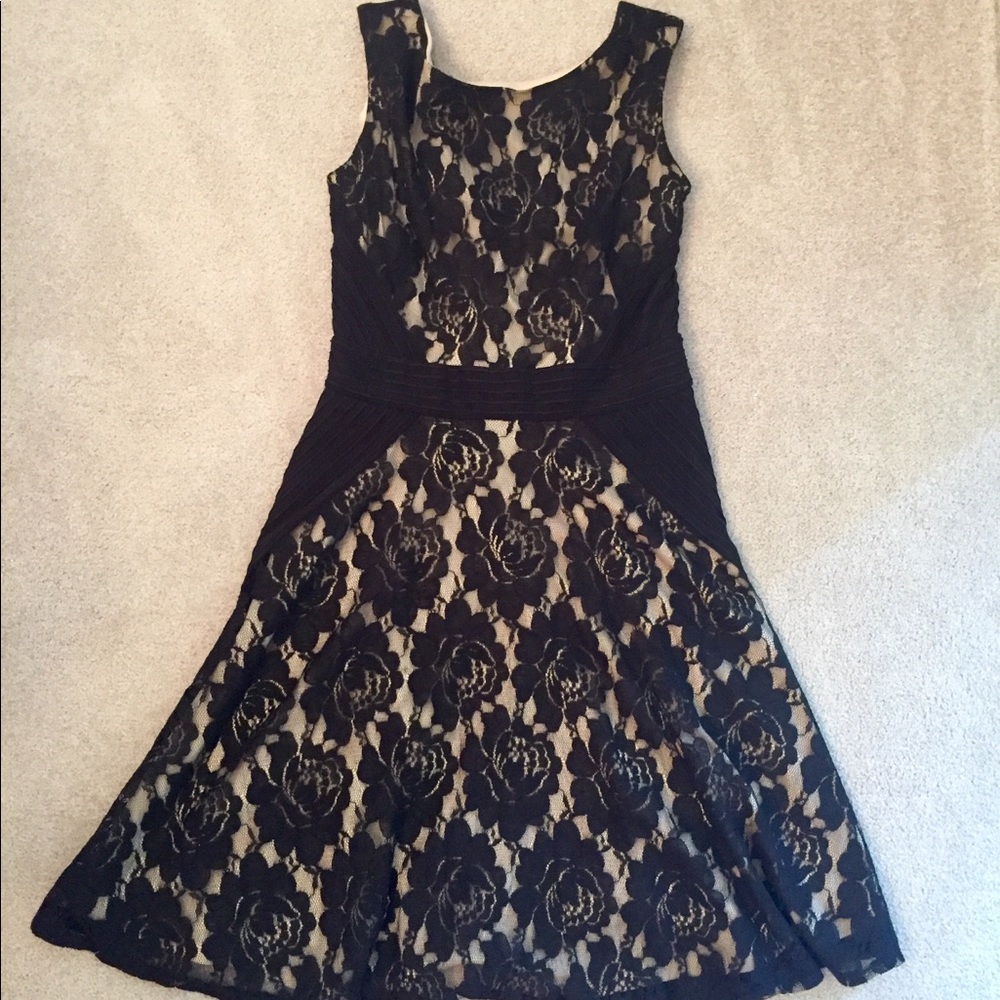 Black and Tan dress